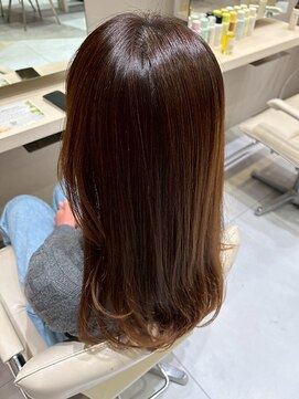 コルソ バイ ケーツー(CORSO by k-two) ナチュラルブラウン/艶髪/レイヤーカット