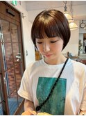 前下がりショートボブ