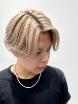 ジュール メンズ 大分(Joule men's)&nbsp;海外風/センターパート/ハイトーンカラー/[大分駅]