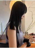 ぷつっとカット/髪質改善カラー