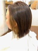 ナチュラルアッシュボブ