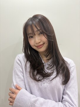 ブリーチなしダブルカラー/透明感カラー