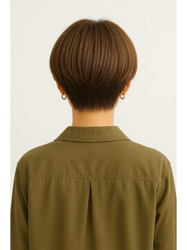 大人カジュアルショート