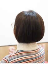 シャイニーソルン&nbsp;オーガニックカラーとサプリでツヤ髪ボブ