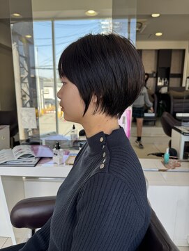 ハピネス 西大寺店(Happiness) 【20代・30代奈良】まとまり艶ショートボブ/髪質改善／うるは