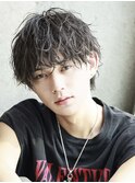 【無造作ムーブカール×ショートウルフ】メンズパーマ