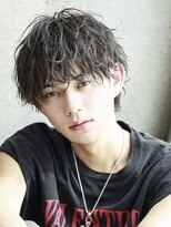 リップス 表参道店(LIPPS) 【無造作ムーブカール×ショートウルフ】メンズパーマ