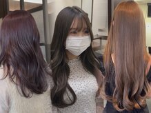 ヘアーアンドエステ サニープレイス(Hair&Esthe Sunny Place)の雰囲気（透明感カラーで叶う韓国風レイヤーヘア）