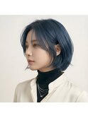 【狭山ヶ丘】光、艶。髪質改善×「真夜中のロイヤルブルー」