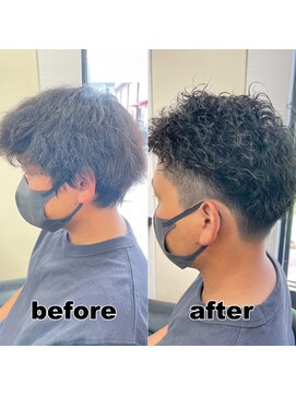 モンド ヘアクリエーション 下荒田店(monde hair creation) 【monde】before × after × 髪質改善