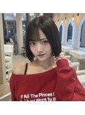 ボブカット/巻ける縮毛矯正