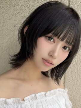 アビー(ABBEY3) 韓国ボブラインボブ丸みボブロブミディアムボブミニマルボブ