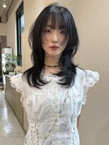 バランス ハレまち通り岡山駅前店(balance.)&nbsp;ミディアムハッシュカット