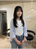 暗髪レイヤー