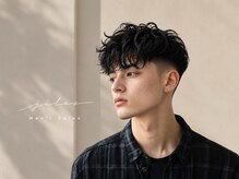 ジレス(Jiles)の雰囲気（江坂/Men's/メンズ/パーマ/曲がる縮毛矯正/メンズサロン）