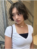 ローエ バイ デコ(Rohe by DECO)&nbsp;ふわっとゆるっと動く！ドライなボブパーマ　英心