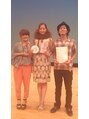 セッション ヘアーメイク 大宮(SESSIONS HAIRMAKE) セットとメイクの大会で賞を頂きました*¥(^o^)/*