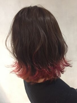 ジーナ(XENA) モダンレッドグラデーション