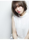 「THE C 橋本」暗髪　小顔前髪　ショートボブヘア