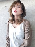 レイヤーカットネオウルフ×ベージュカラー【灘区/六甲道】