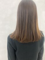 エンドリンク(endlink) ぱつっと切りっぱなしのストレートミディアムボブ