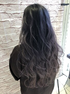 アース コアフュールボーテ 松本庄内店(EARTH coiffure beaute) ロングスタイルハイライトカラー