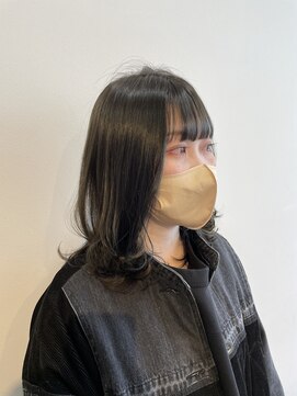 ツイギー 千舟店(TWiGGY) ブルーブラック×イヤリングシルバー♪