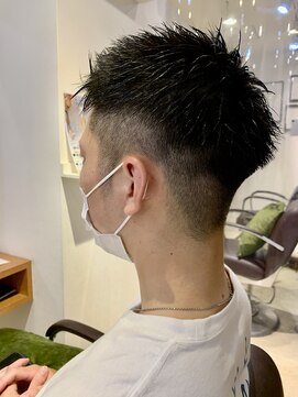 ジャックインザボックス(JACK IN THE BOX) ショートツーブロックスタイル