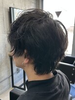 フイ 代々木(Hui)&nbsp;メンズ/アップバング/ツーブロックマッシュ/束感ショート/波巻き