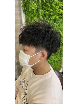 デルフィーノ ヘアーパフォーム(delfino hair perform) メンズツイストスパイラルパーマ