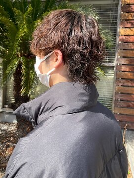 ナカオコアフュール(NAKAO COIFFURE) ウルフカット×束感スパイラルパーマ