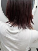 ボブ/赤髪/20代/30代/福岡/天神/薬院