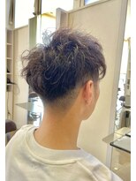 レッド(ReD) ツーブロック ツイストスパイラル メンズショート