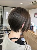 20代30代40代ひし形ハンサムショートボブ大人可愛い透明感