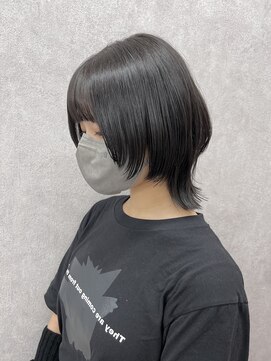 ヘアサロン ドットプラス 町田店(dot. plus) 【三輪 紗弓】ショートウルフ