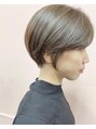 イルウィ(irwi) フォルムが綺麗なショートヘアでご自宅でのお手入れも楽々に♪