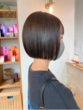 エニ 自由が丘(ENi) マチルダボブ/ピンクベージュ/インナーグレージュ[自由が丘駅]