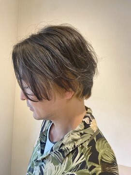 エニー(ennie') メンズもインナーカラー【緑地公園/江坂/桃山台/吹田/豊中】