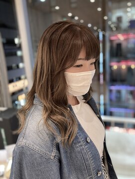 アロマ ヘアルーム 池袋店(AROMA hair room) ミルクティーベージュ×シャドールーツ/池袋/池袋東口