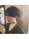 甘めすぎないマッシュショート