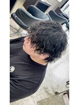 ブランシェ 西松山店&nbsp;マッシュウルフ×波巻きスパイラル