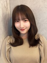 ルームバイシー 新宿(Loom. by Sea)&nbsp;レイヤーカット×ショコラアッシュ【モテ・愛され /小顔ヘア】