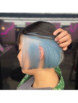 キジ(KIJI) ★ホワイトブルー×インナーカラー★