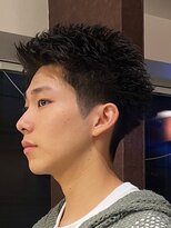 フィフス 神南(fifth)&nbsp;スパイキーショートビジネスショートフェードツイストスパイラル