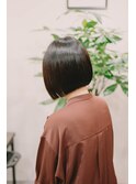 【Nona 八戸ノ里】ツヤとまとまりで魅せる♪大人のボブ