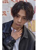 オーシャントーキョー 渋谷(OCEAN TOKYO)&nbsp;韓国マッシュセンターパートダークアッシュニュアンスパーマ