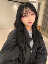 ヨハ ク&nbsp;黒髪ロングヘア