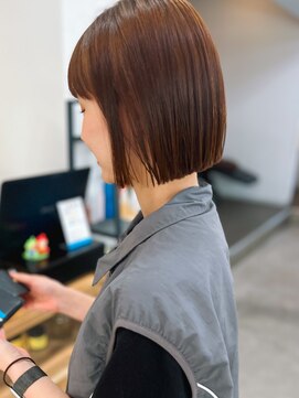 ペイジヘアー(paige hair) ぱっつんミニボブ前髪あり