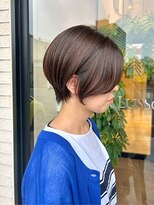 カルディアルッソ(CARDIA LUSSO)&nbsp;大人ショート/丸みショートボブ/まろやかブラウン