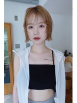 ネルケ 立川(nelke)&nbsp;切りっぱなしボブ くびれボブ タッセルボブ  美髪